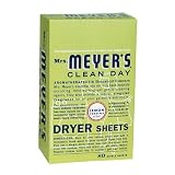 Lemon Verdana Dryer Sheets - 80 Count by Mrs. Meyers