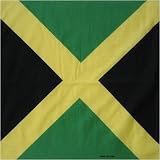Jamaican Flag Bandannas - 12 Pack