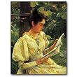 Woman Reading - Gift Enclosure Cards (set of 12)