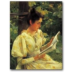 Woman Reading - Gift Enclosure Cards (set of 12)