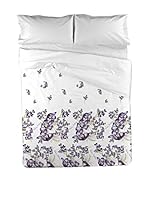 Montesinos Juego De Funda Nórdica (Blanco/Morado)