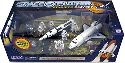 Space Explorer Ultimate Space Adventure Playset with Educational Rocket Poster