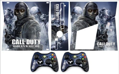 Xbox 360 Slim Skin COD Modern Warfare