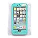 Iphone 6 Plus Waterproof Case, Caka Full-Body Underwater Waterproof Shockproof Dirtproof Durable Full Sealed Protection Case Cover With Kickstand For Apple Iphone 6 Plus 5.5 Inch Case (Teal)