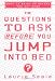 The Questions to Ask Before You Jump Into Bed