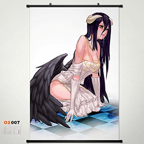 Home Decor Anime Overlord Albedo Wall Scroll Poster Fabric Painting 23.6*35.4 inch b2 7