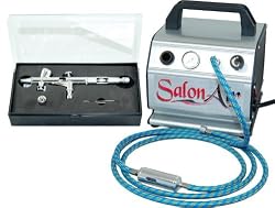 Master Airbrush Model G48 Airbrushing System with AirBrush-Depot TC-60 Air Compressor w/Small Tank