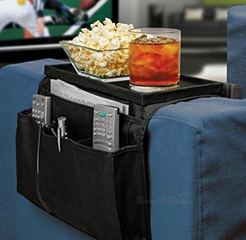 Home TV Remote Control Sofa Arm Rest Organizer Storage Holders