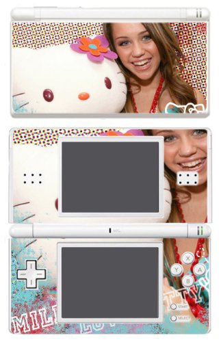 Miley Cyrus Hannah Montana Cute Pink Kitty Skin #7 for DS LiTe