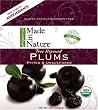 Made In Nature Organic Plums, Pitted, Dried and Unsulfured, 6-Ounce Bags (Pack of 6)