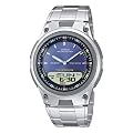Casio Herren-Armbanduhr Analog Edelstahl Silber AW-80D-2AVES