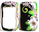 Black Jungle Sakura Hard Snap On Case for the Blackberry 8520 Curve