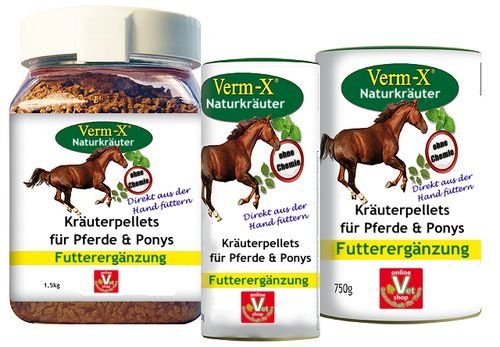 Verm-X Pellets für Pferde, 250