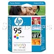 Original HP 95 Tri-color Ink Cartridge in Retail Packaging
