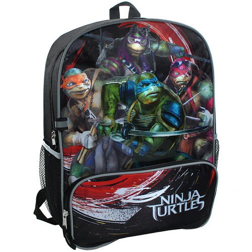 Teenage Mutant Ninja Turtles Movie Backpack Black/Red