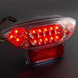16 Super Bright Spots With High Quality Custom Transparent Clear Tail Brake Light... by Astra Security