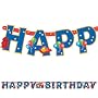 Fire Engine Letter Banner 4 1/2ft