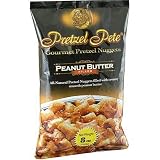 Pretzel Pete Gourmet Pretzel Nuggets, Peanut Butter-Filled, 8-Ounce Bags (Pack of 12)