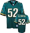 Daryl Smith Jersey: Reebok Teal Replica #52 Jacksonville Jaguars Jersey