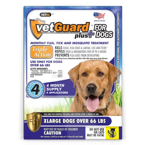 vetGuard Plus for Dogs (XLarge 66+ LBS) 3 month supply vetGuard Plus for Dogs (XLarge 66+ LBS) 3 month supply