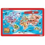 Crocodile Creek - World Map Placemat (2820-7)
