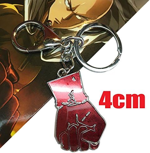 One Punch Man Saitama Fist Keychain key chain