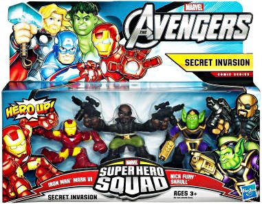 Marvel The Avengers Superhero Squad Secret Invasion Theme Pack