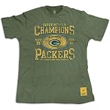 Packers Reebok NFL Classic Super Bowl Tee - Men's ( sz. XXL, Green : Packers )