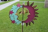 51fGV6MpCgL. SL160  Lowest Price METAL WINDMILL WIND MIXER WIND SPINNER YARD STAKE GARDEN STAKE YARD ART  Reviews