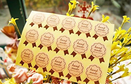 ONOR-Tech 240 Lovely Cute Envelope Label Seal Handmade Baked Label Decorative Sticker (Handmade)