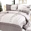 Blancho Bedding - [Beige Autumn] 100% Cotton Comforter Cover/Duvet Cover Combo