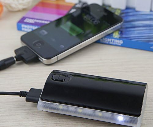 NECKPHONE 5600mah Backup External Mobile Power Bank LED light Portable USB Charger for Iphone 6 Plus 5 4s 4 3gs, Ipod, Samsung Galaxy S6 S5 S4 S3 Mini i8190, S3 I9300, S Ii I9100,I9000 A7 A5, Galaxy Nexus, Galaxy Note 2,blackberry,nokia LG and Sony Psp,cemera Blue