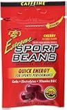 Jelly Belly Extreme Sport Beans Cherry Caffeine - 24 Pack (Total 24oz.)