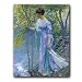 Waters Edge, Giverny, France - Box Set of 12 Greeting Cards with matching patterned envelopes