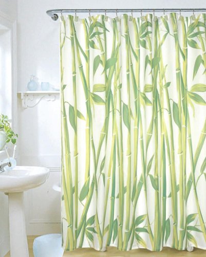 Bamboo Palm Bathroom Shower Hook Set