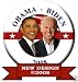 BARACK OBAMA JOE BIDEN CAMPAIGN BUTTON PIN 2 1/4