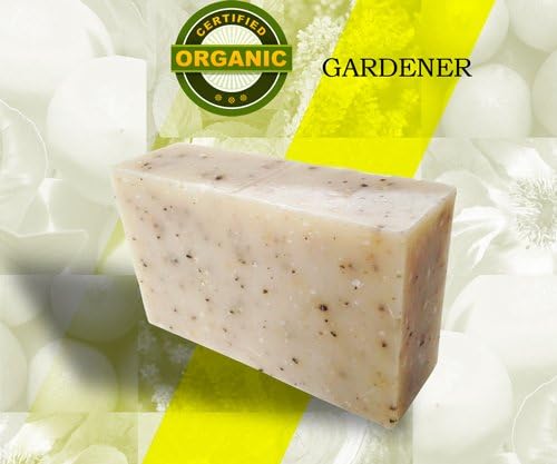 8pcs Gift Wrapped Natural Hand Made Soap Bars - Gardener's Hand Soap Bars - 4oz