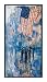 Counted Cross Stitch Chart/Graph American Impressionist Painter Childe Hassam's Avenue in the Rain