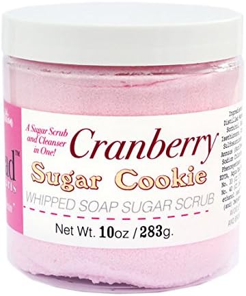 Cranberry Sugar Cookie Sugar Whipped Soap 10 oz