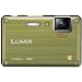 Panasonic Lumix DMC-TS1 12MP Digital Camera with 4.6x Wide Angle MEGA Optical Image Stabilized Zoom and 2.7 inch LCD (Green)