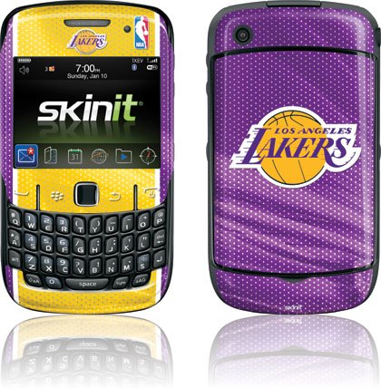 Skinit Los Angeles Lakers Home Jersey Vinyl Skin for BlackBerry Curve 8530
