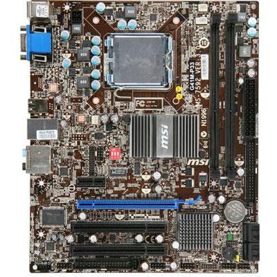 MSI Micro ATX Motherboard G41M-P33