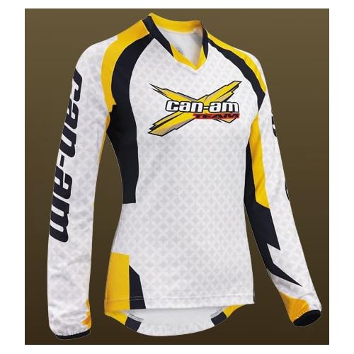 CANAM Ladies Team Jersey MX ATV Offroad WHITE 2X