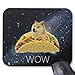 Dearhouse Office Gaming Mouse Pad Funny Doge In Chicken Rolls 9x7inches