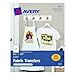 Avery T-Shirt Transfers for Inkjet Printers, 8.5 x 11, Pack of 18 (08938)