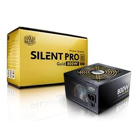 Cooler Master Silent Pro Gold (SPG) 800 Watts Modular Power Supply
