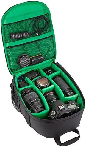 "IGM UNIVERSAL", Bag for DSLR Cameras, Canon Camera Bag, Nikon Camera Bag, Fujifilm Camera Bag, Olympus Camera Bag, Pentax Camera Bag, Sony Camera Bag, Panasonic Camera Bag, Samsung Camera Bag (GREEN)
