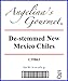 De-Stemmed Red New Mexico Hatch Chiles, 1 Pound Box