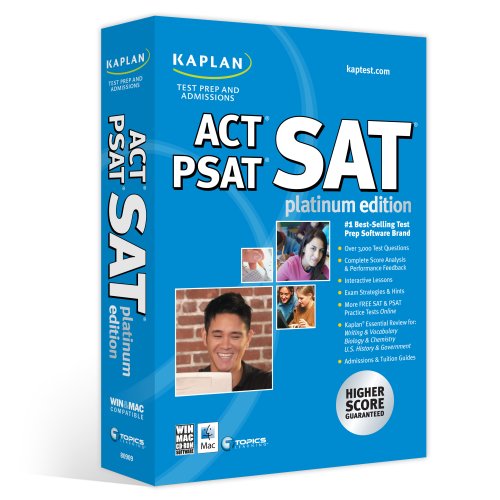 Kaplan SAT/ACT/PSAT Platinum Edition