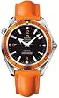 Omega Men's Seamaster Planet Ocean Orange Strap Watch #2909.50.83 Omega Men's Seamaster Planet Ocean Orange Strap Watch #2909.50.83